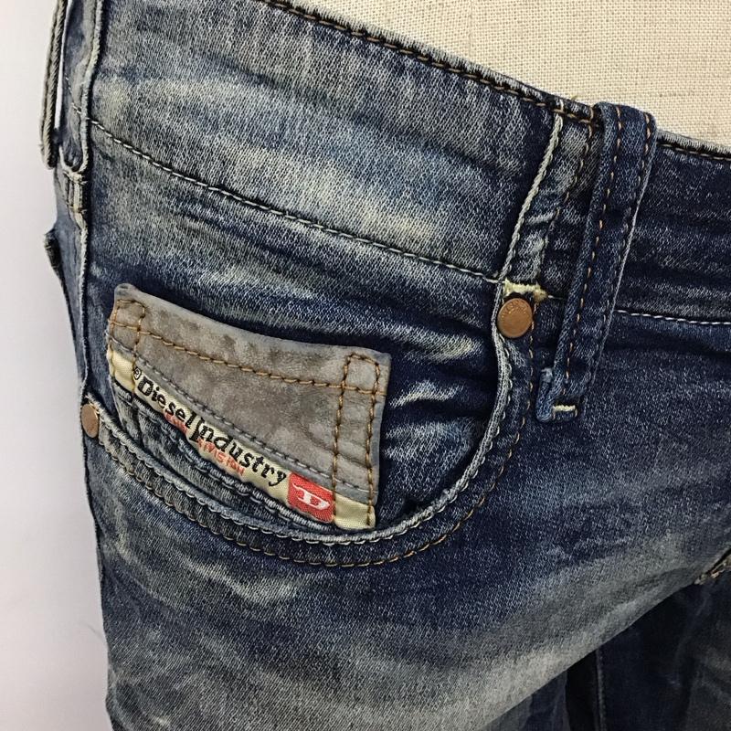 ディーゼル DIESEL パンツ デニム、ジーンズ 無地 インディゴ / インディゴ /  レディース USED 古着 中古 10121371