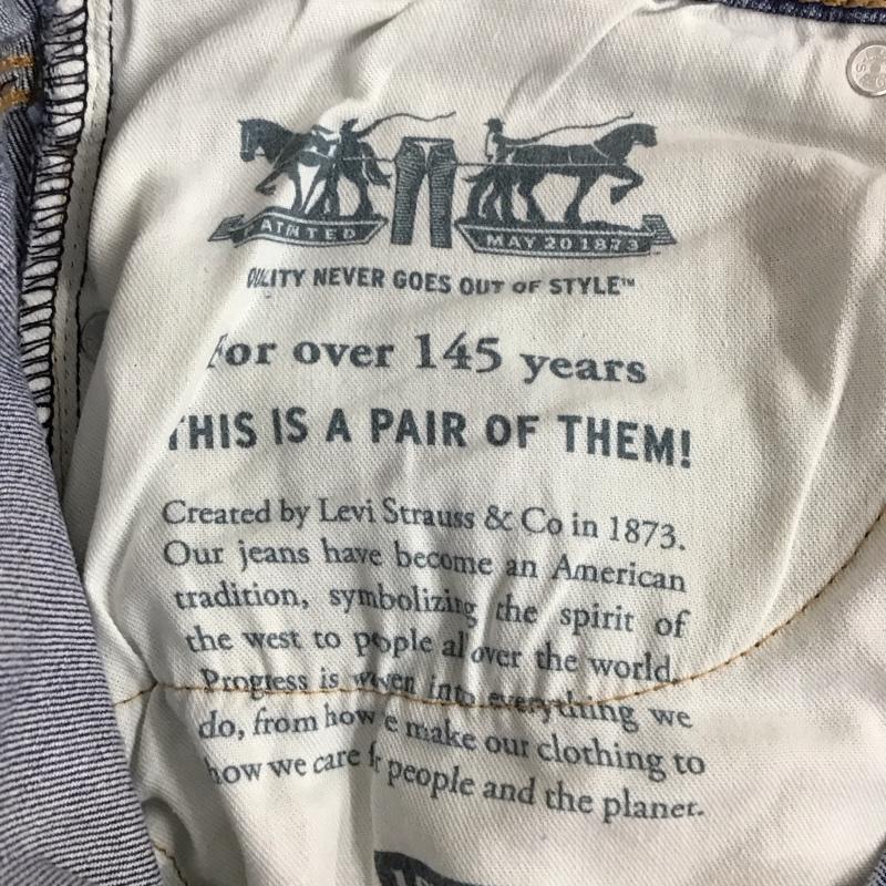 リーバイストラウスアンドコー Levi Strauss & co. パンツ デニム、ジーンズ デニムパンツ ストレートパンツ ストレッチパンツ カジュアルパンツ 34インチ 無地 インディゴ / インディゴ /  メンズ USED 古着 中古 10119987