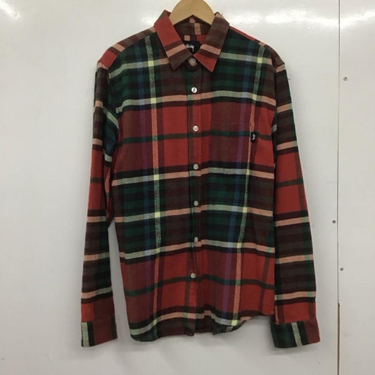ステューシー STUSSY シャツ、ブラウス 長袖 長袖シャツ チェックシャツ カラーシャツ M チェック マルチカラー / マルチカラー /  メンズ USED 古着 中古 10139847