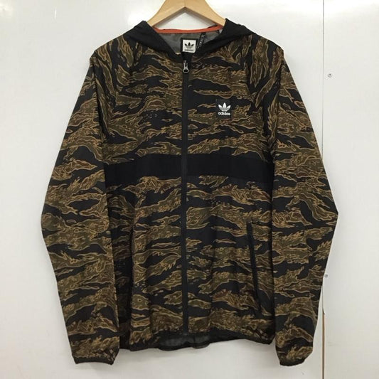 アディダス adidas ジャケット、上着 ジャンパー、ブルゾン dh3886 ウインドジャケット ナイロンジャケット L プリント マルチカラー / マルチカラー /  メンズ USED 古着 中古 10146742