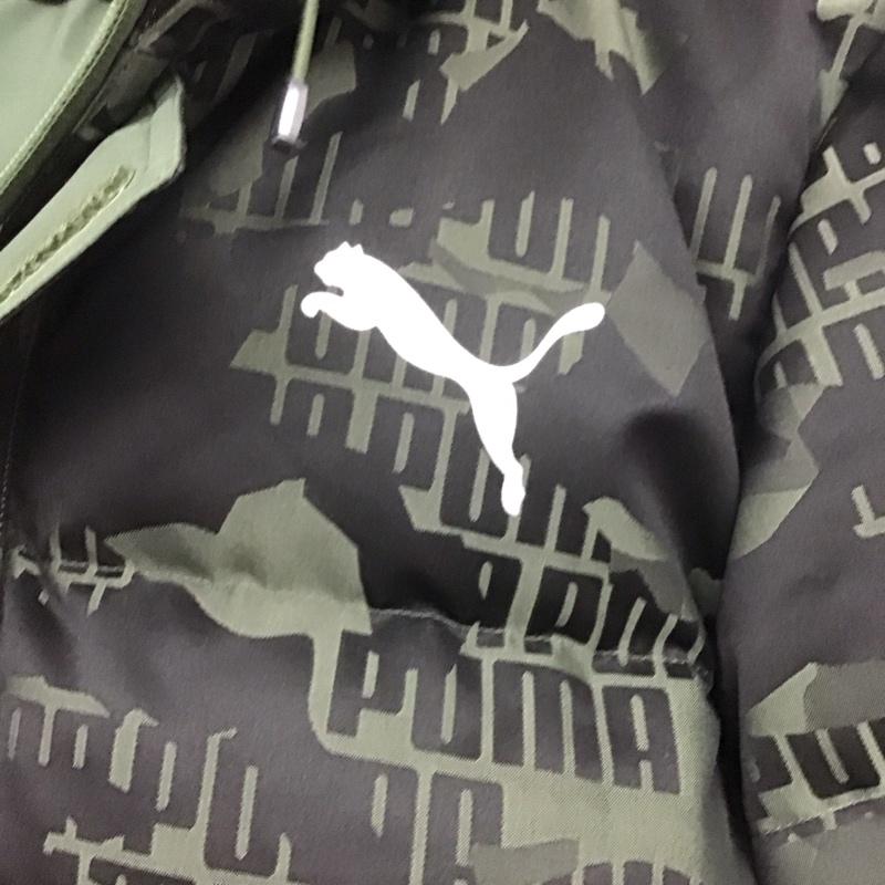 プーマ PUMA ジャケット、上着 ジャケット、ブレザー ジップアップダウンジャケット アウターフード付きジャケット M カモフラージュ柄・迷彩 マルチカラー / マルチカラー /  メンズ USED 古着 中古 10134868