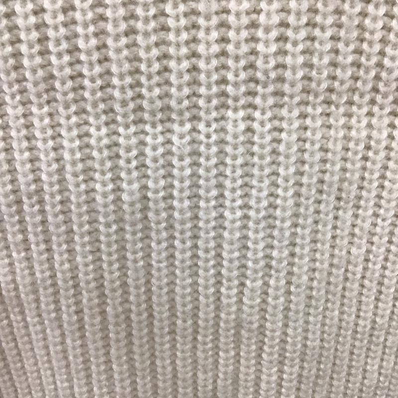 マカフィー MACPHEE ニット、セーター 長袖 1 無地 白 / ホワイト /  レディース USED 古着 中古 10121723