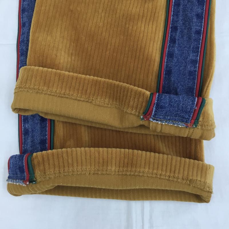 ディーゼル DIESEL ボトムス ボトムス コーデュロイ　トラックパンツ L ロゴ、文字 茶 / ブラウン /  メンズ USED 古着 中古 10134245