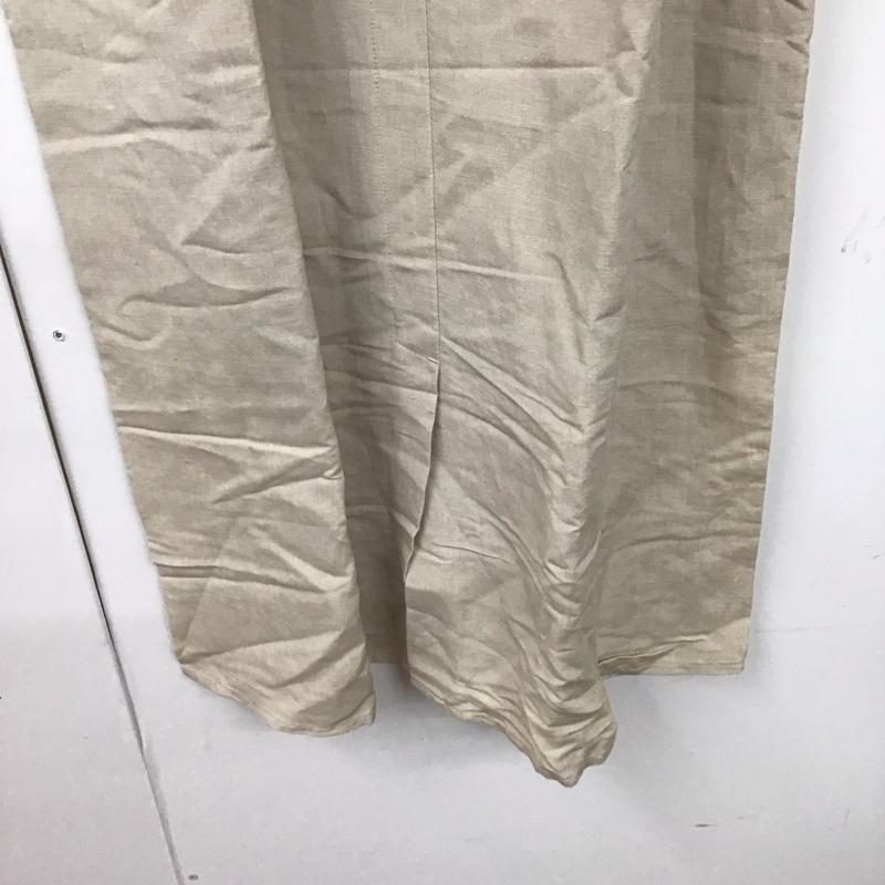 イェッカヴェッカ YECCA VECCA ワンピース ロングスカート FREE 無地 ベージュ / ベージュ /  レディース USED 古着 中古 10128876