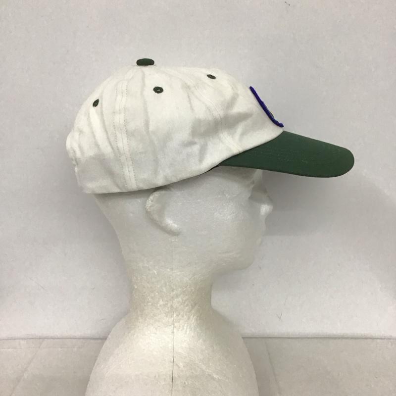 古着 USED 帽子 キャップ SLEEPYY ロゴ、文字 白 / ホワイト / X 緑 / グリーン /  メンズ USED 古着 中古 10132443