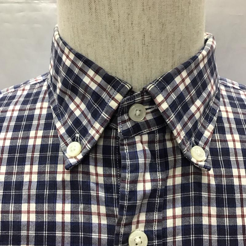 ニューヨーカー NEWYORKER カットソー 長袖 長袖シャツ カラーシャツ ポケットシャツ 長袖カットソー チェックシャツ L チェック マルチカラー / マルチカラー /  メンズ USED 古着 中古 10116277