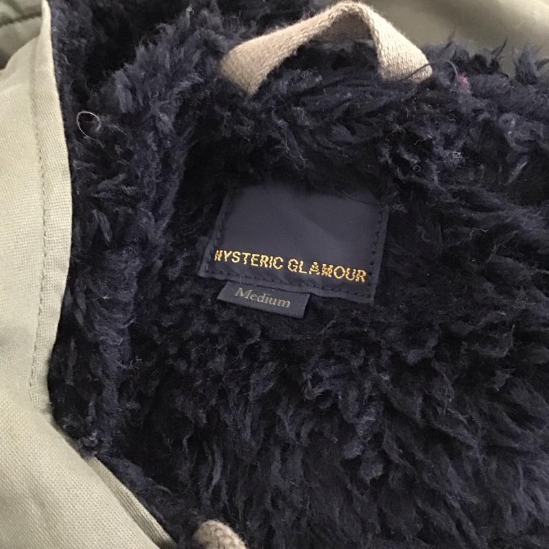 ヒステリックグラマー HYSTERIC GLAMOUR コート コート一般 0243ac05 モッズコート M 無地 カーキ / カーキ /  メンズ USED 古着 中古 10123500