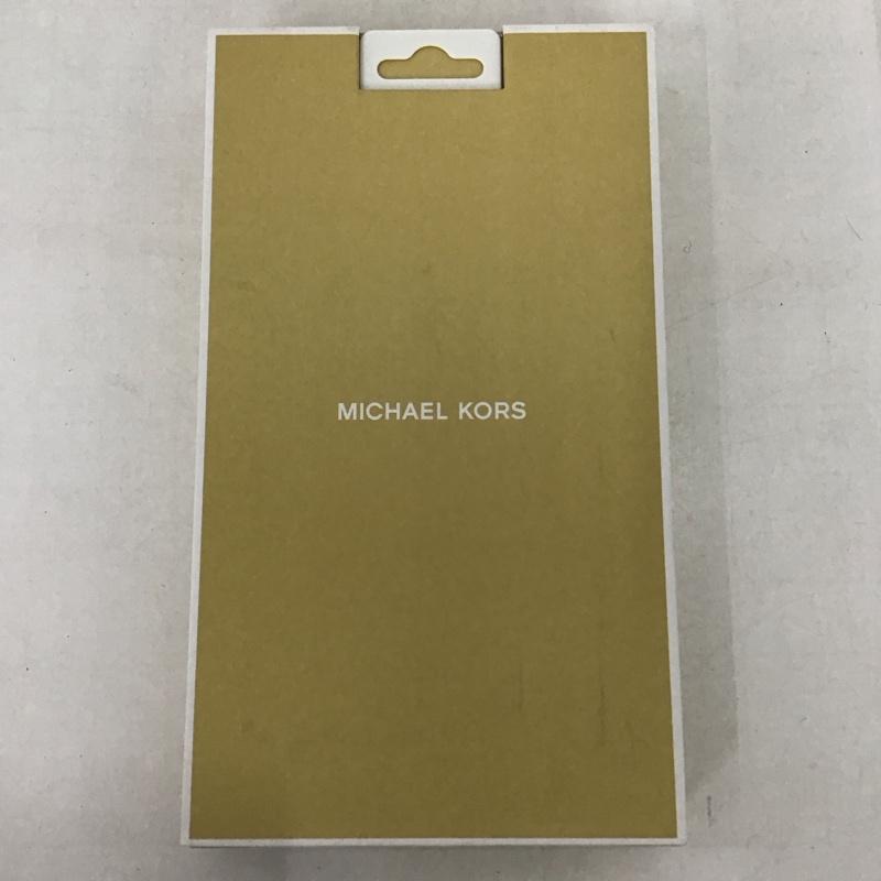 マイケルコース MICHAEL KORS ファッション小物 ファッション小物 MKSTBRWWPIP2261M Slim Wrap Case Stripe iPhone 14 Max iPhoneケース ロゴ、文字 茶 / ブラウン /  レディース USED 古着 中古 10123156