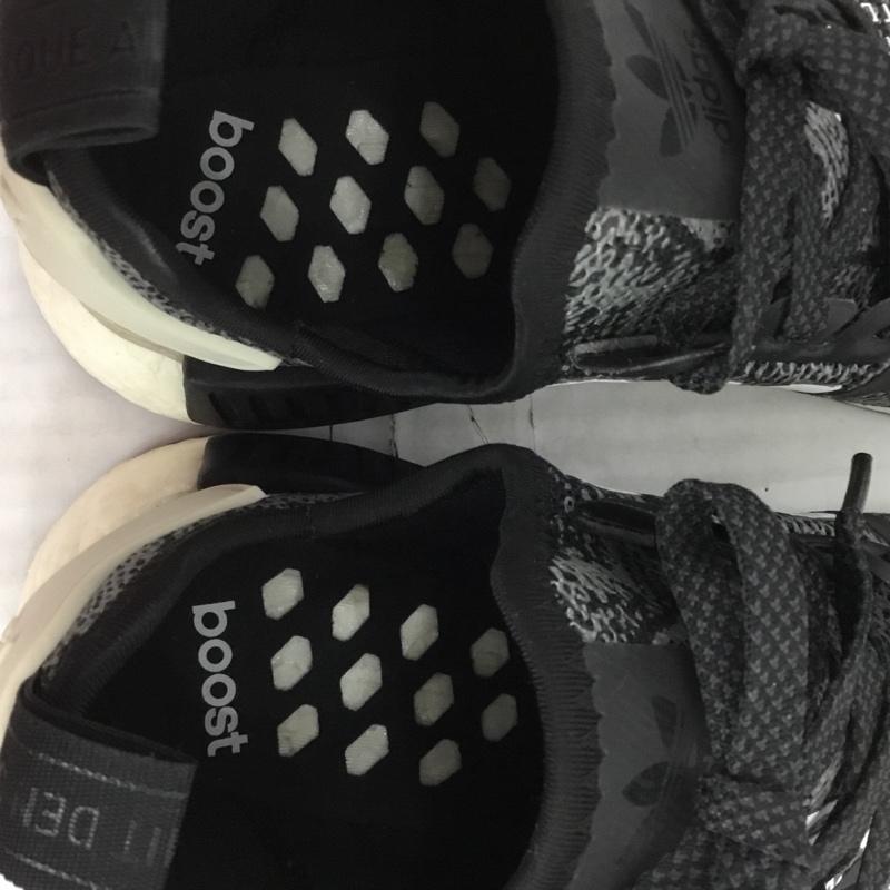 アディダス adidas スニーカー スニーカー EH2204 NMD R1 ATMOS 26cm 箱有 26.0cm ロゴ、文字 黒 / ブラック / X 白 / ホワイト /  メンズ USED 古着 中古 10124194