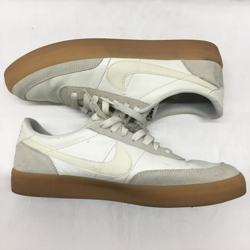 ナイキ NIKE スニーカー スニーカー 432997-128 KILLSHOT 2 LEATHER 26.5cm 26.5cm ロゴ、文字 アイボリー / アイボリー / X ベージュ / ベージュ /  メンズ USED 古着 中古 10110155