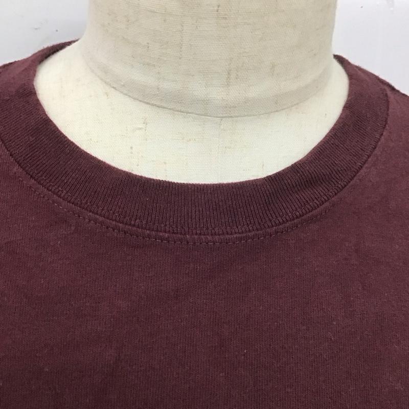 カーハート Carhartt Tシャツ 半袖 半袖 M ロゴ、文字 えんじ / ワインレッド /  メンズ USED 古着 中古 10112093