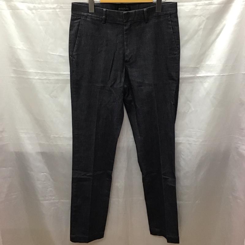 バナナリパブリック BANANA REPUBLIC パンツ スラックス スラックスパンツ スリムパンツ カジュアルパンツ センタータックパンツ ストレッチパンツ 31インチ 無地 灰 / グレー /  メンズ USED 古着 中古 10116875