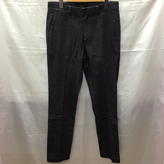 バナナリパブリック BANANA REPUBLIC パンツ スラックス スラックスパンツ スリムパンツ カジュアルパンツ センタータックパンツ ストレッチパンツ 31インチ 無地 灰 / グレー /  メンズ USED 古着 中古 10116875