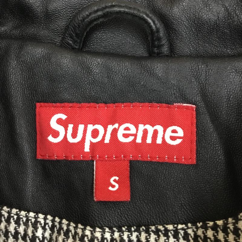 シュプリーム Supreme ジャケット、上着 レザージャケット Lather Boｍber ラムスキン S 無地 黒 / ブラック /  メンズ USED 古着 中古 10138382