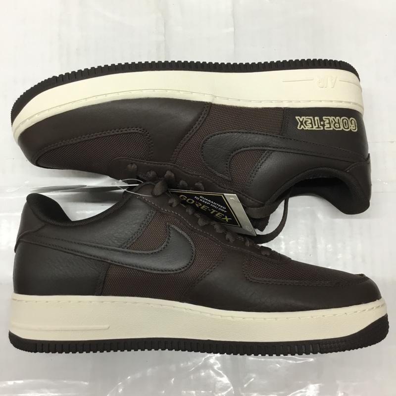 ナイキ NIKE スニーカー スニーカー CT2858 201 AIR FORCE 1 GTX GORE-TEX 27.5cm 箱有 27.5cm ロゴ、文字 ダークブラウン / ダークブラウン /  メンズ USED 古着 中古 10111976