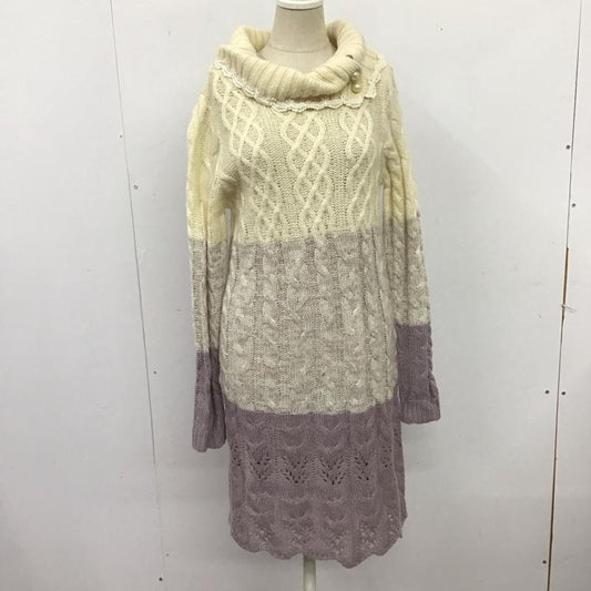 アクシーズファム axes femme ワンピース ロングスカート M 無地 マルチカラー / マルチカラー /  レディース USED 古着 中古 10124814