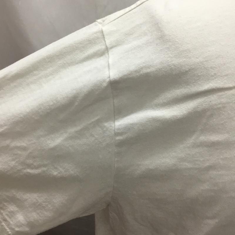 オフホワイト Off-White Tシャツ 半袖 omaa027s20185003 20SS AIRPORTTAPES/SSLIMTEE プリントTシャツ XL ロゴ、文字 白 / ホワイト /  メンズ USED 古着 中古 10108322