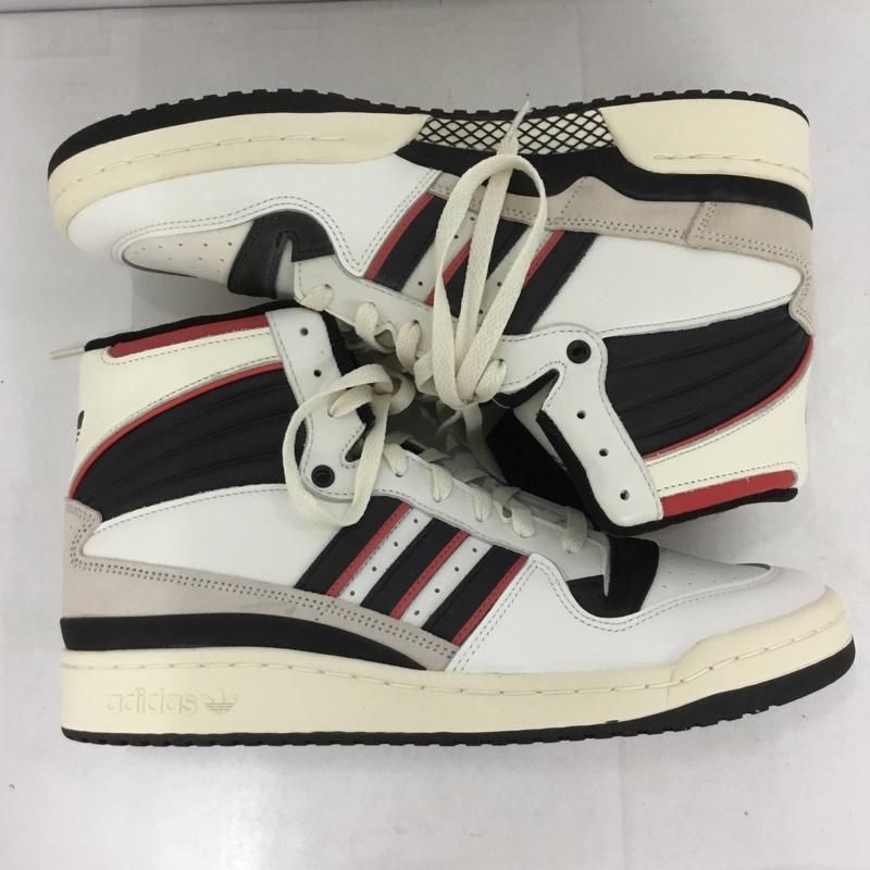 アディダス adidas スニーカー スニーカー GV6672 EL DORADO ハイカット 30cm 30.0cm ロゴ、文字 白 / ホワイト / X 黒 / ブラック / X 赤 / レッド /  メンズ USED 古着 中古 10134549