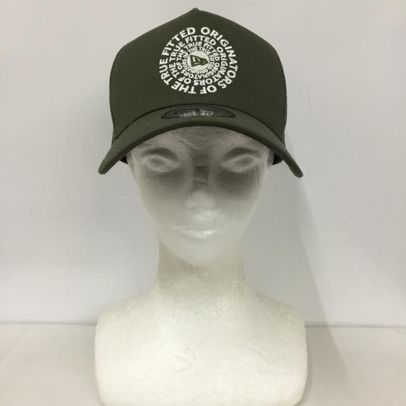 ニューエラ NEW ERA 帽子 キャップ 940AFTR CIRCLE OOTTF メッシュ ロゴ、文字 カーキ / カーキ /  メンズ USED 古着 中古 10130212