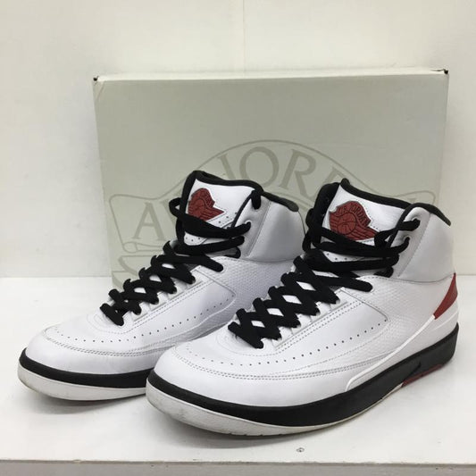 ナイキ NIKE スニーカー スニーカー AIR JORDAN 2 RETRO DX2454-106 28.5cm ロゴ、文字 白 / ホワイト / X 赤 / レッド / X 黒 / ブラック /  メンズ USED 古着 中古 10136075