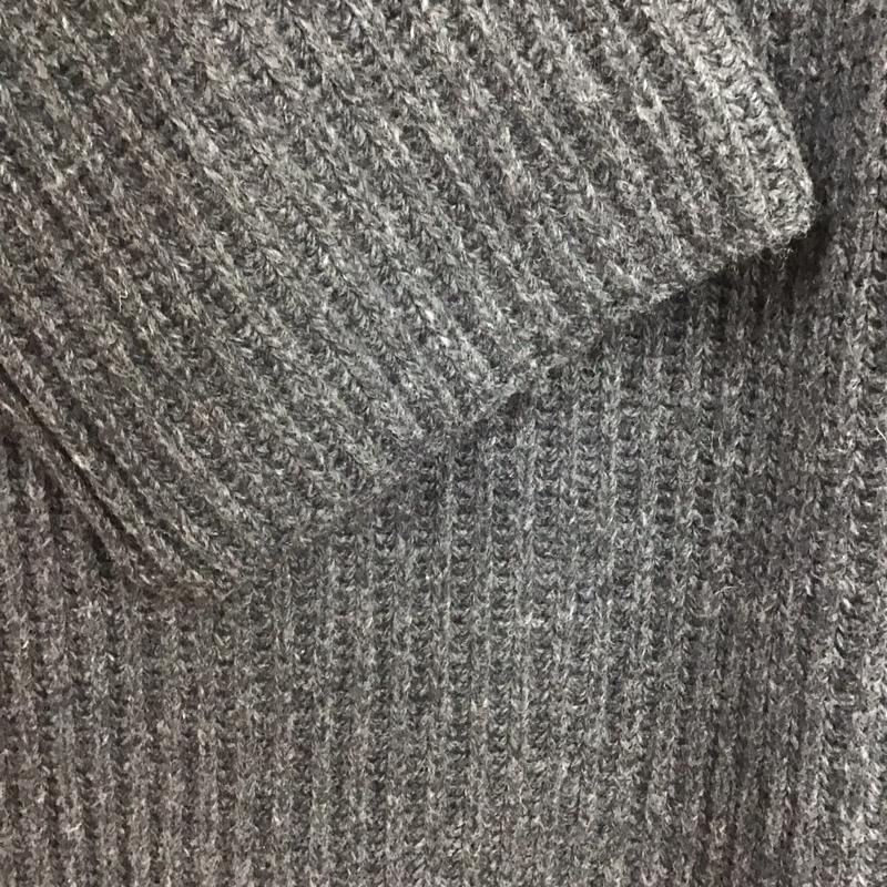 ジーナシス JEANASIS ワンピース ロングスカート 長袖ニットワンピース ロングスカート タートルネック FREE 無地 灰 / グレー /  レディース USED 古着 中古 10143577