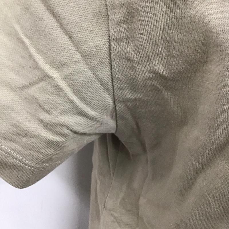 エッセンシャルズ ESSENTIALS Tシャツ 半袖 半袖カットソー プリントTシャツ クルーネックカットソー XXS ロゴ、文字 ベージュ / ベージュ /  メンズ USED 古着 中古 10126723