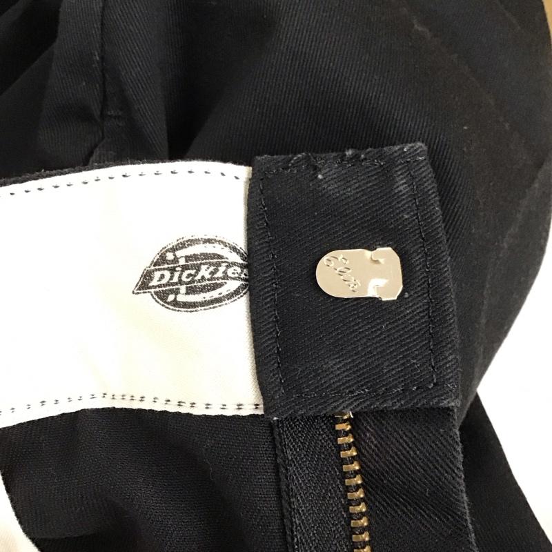 ディッキーズ Dickies パンツ チノパン 874BK ORIGINAL FIT 32×30 ワークパンツ 32インチ ロゴ、文字 黒 / ブラック /  メンズ USED 古着 中古 10112931