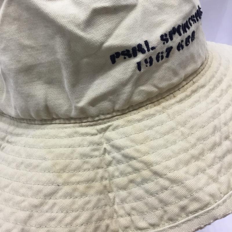 ポロスポーツラルフローレン POLOSPORT 帽子 ハット コットン 90年代 ロゴ、文字 ベージュ / ベージュ /  メンズ USED 古着 中古 10111995