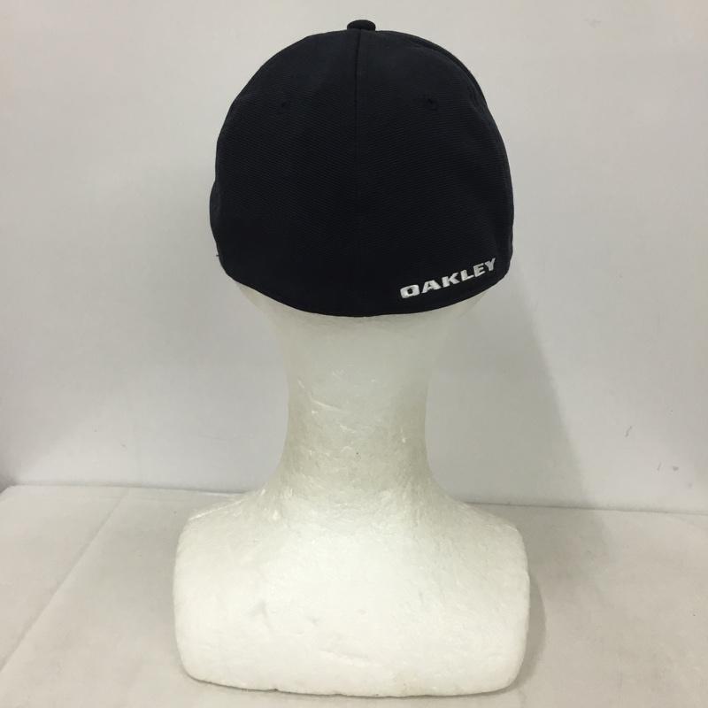 オークリー OAKLEY 帽子 キャップ TINCAN 911545 ワンポイント 白 / ホワイト / X 紺 / ネイビー /  メンズ USED 古着 中古 10139225