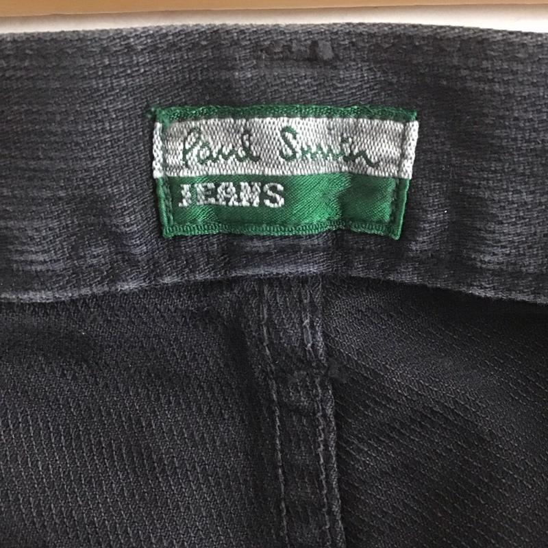 ポールスミスジーンズ Paul Smith JEANS パンツ デニム、ジーンズ カジュアルパンツ ストレートパンツ ジーンズ 31インチ 無地 黒 / ブラック /  メンズ USED 古着 中古 10107197