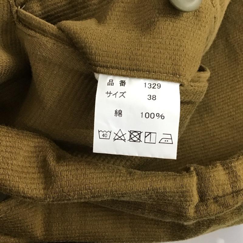 フルカウント FULLCOUNT パンツ ワークパンツ、ペインターパンツ ワークパンツ ワイドパンツ カジュアルパンツ 38 無地 カーキ / カーキ /  メンズ USED 古着 中古 10117564