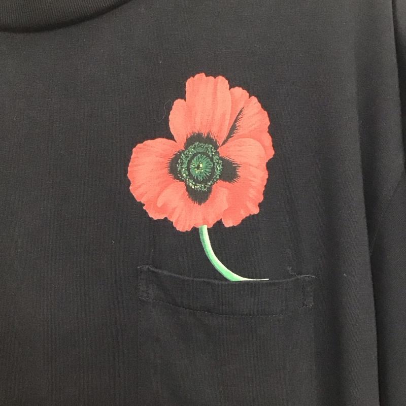 ケンゾー KENZO Tシャツ 半袖 半袖カットソー プリントTシャツ クルーネックカットソー nigo L プリント 黒 / ブラック /  メンズ USED 古着 中古 10142101