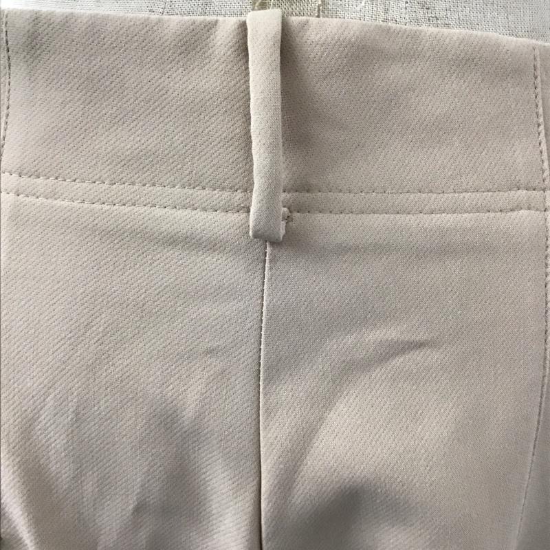 ザラ ZARA パンツ スラックス 1608 223 743 ハイウエスト テーパード S 無地 ベージュ / ベージュ /  レディース USED 古着 中古 10118474