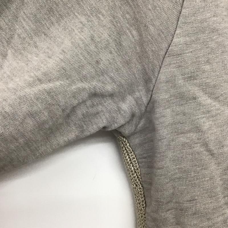 ジュンハシモト junhashimoto カットソー 長袖 1101910033 コットン コンビネーションクルー 5 無地 灰 / グレー /  メンズ USED 古着 中古 10144727
