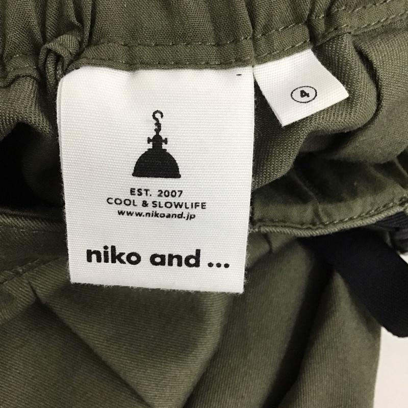 ニコアンド niko and... ボトムス ボトムス L 無地 カーキ / カーキ /  レディース USED 古着 中古 10131605