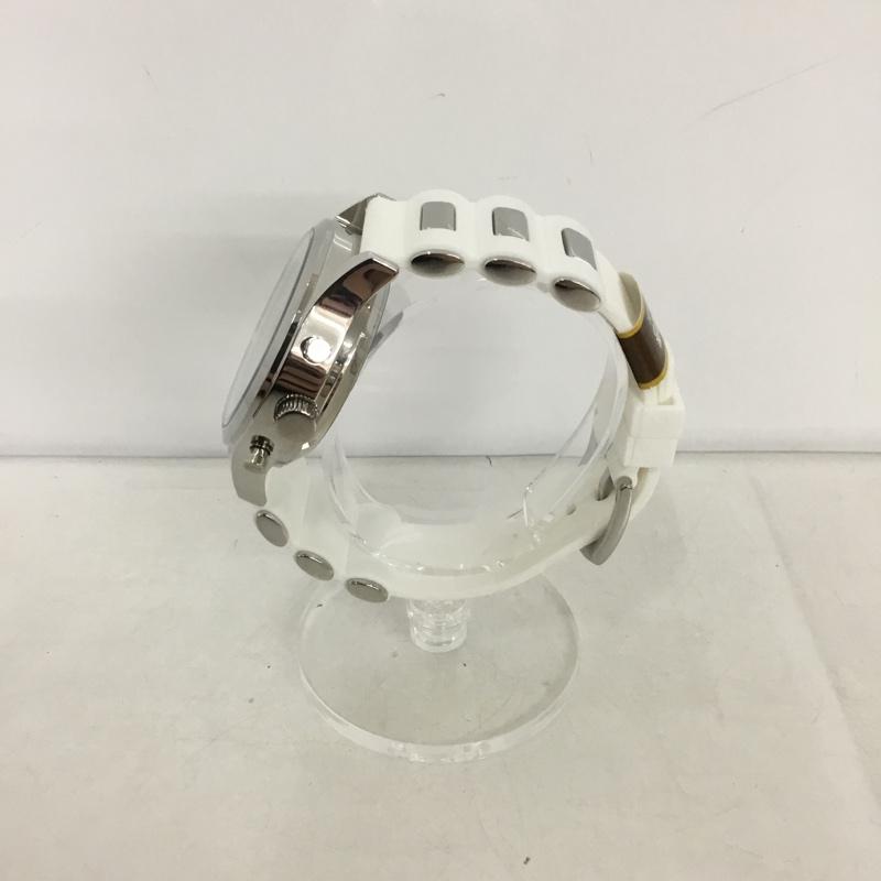 ゾンネ SONNE 腕時計 アナログ（自動巻き） H003 SONNE × HAORI ラバーバンド ロゴ、文字 白 / ホワイト /  メンズ USED 古着 中古 10134896