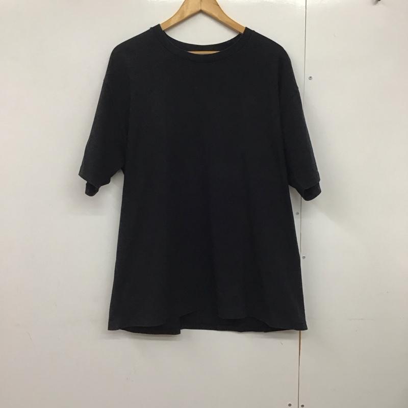 ベイプ BAPE Tシャツ 半袖 半袖カットソー プリントTシャツ クルーネックカットソー 無地 XXL 無地 黒 / ブラック /  メンズ USED 古着 中古 10141413