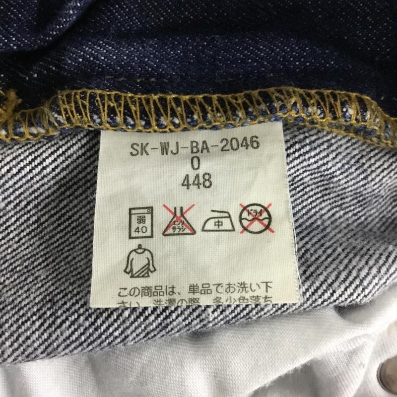 ラルフローレン RALPHLAUREN スカート ミニスカート デニムスカート ミニスカート カジュアルスカート 0 無地 インディゴ / インディゴ /  レディース USED 古着 中古 10110109