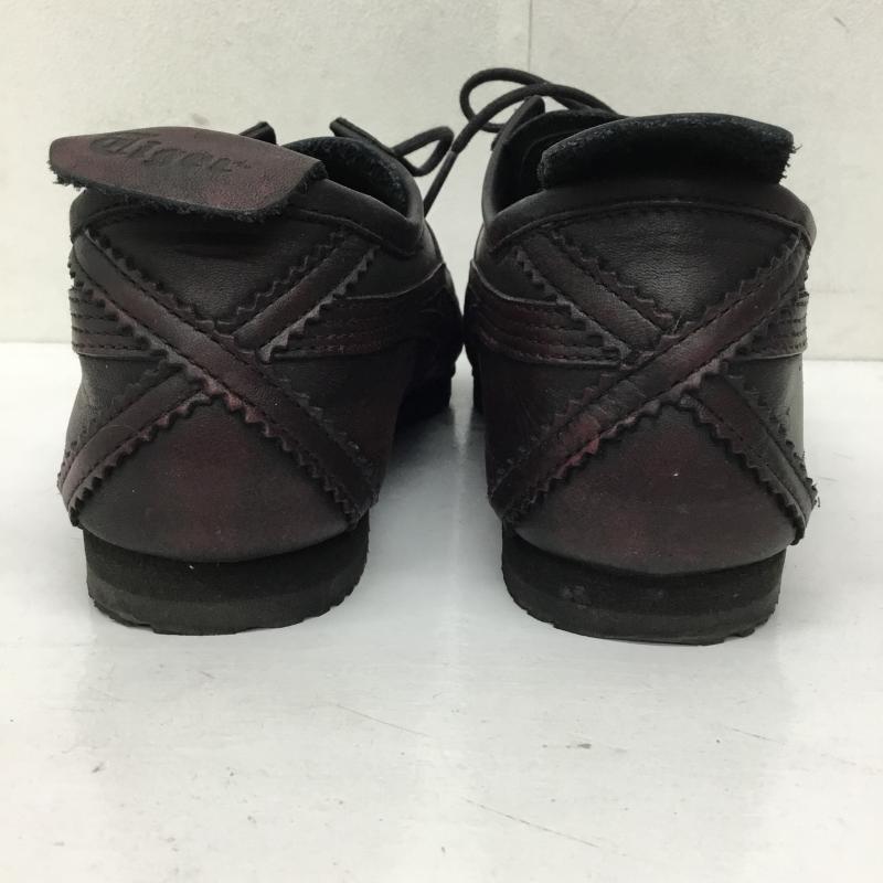 オニツカタイガー ONITSUKA TIGER スニーカー スニーカー 1181A604 MEXICO 66 DELUXE 26.0cm ロゴ、文字 黒 / ブラック / X 赤 / レッド /  メンズ USED 古着 中古 10138994