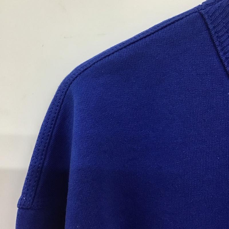 チャンピオン Champion トレーナー 長袖 長袖トレーナー スウェット クルーネック プルオーバー M ロゴ、文字 青 / ブルー /  メンズ USED 古着 中古 10132747