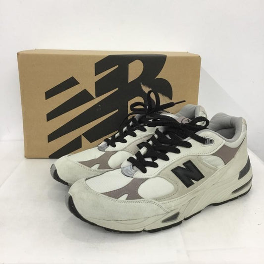 ニューバランス New Balance スニーカー スニーカー M991WIN USA11 イングランド製 箱有 US：10 ロゴ、文字 灰 / グレー / X 黒 / ブラック /  メンズ USED 古着 中古 10138828