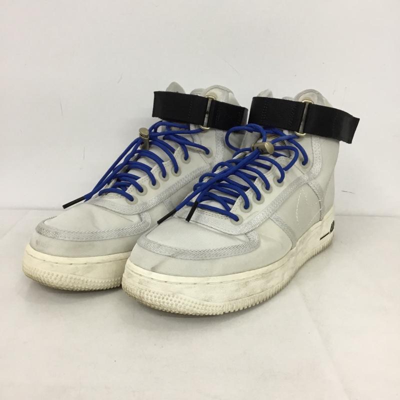 ナイキ NIKE スニーカー スニーカー DV0790-001 AIR FORCE 1 HIGH 07 Lv8 MOVING Company 25cm 25.0cm ロゴ、文字 灰 / グレー /  レディース USED 古着 中古 10144350