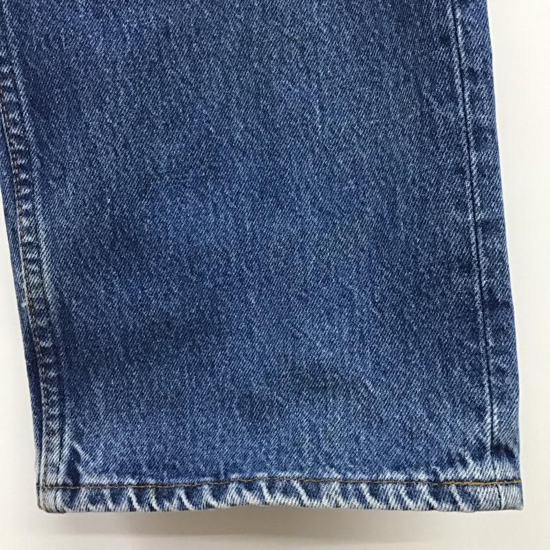 リーバイストラウスアンドコー Levi Strauss & co. パンツ デニム、ジーンズ デニムパンツ ストレートパンツ ワイドパンツ カジュアルパンツ 38 無地 インディゴ / インディゴ /  メンズ USED 古着 中古 10116433