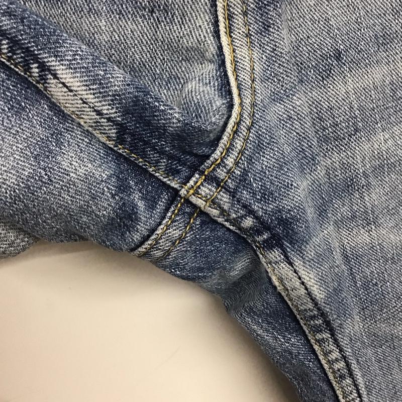 リーバイス Levi s パンツ デニム、ジーンズ 533-02 W30 L32 30インチ 無地 青 / ブルー /  メンズ USED 古着 中古 10146532