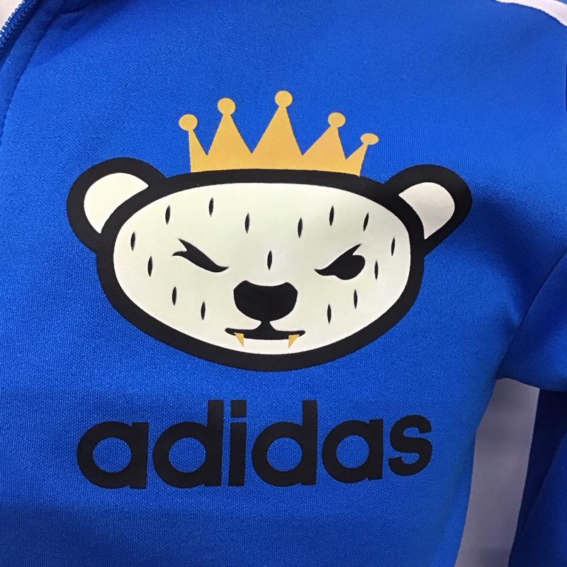 アディダスオリジナルス adidas originals パーカー 長袖 m69160b NIGOadidasOriginalsbyNIGO ジャージジップスルーフーディージャージージャケット XS ロゴ、文字 青 / ブルー /  メンズ USED 古着 中古 10123617