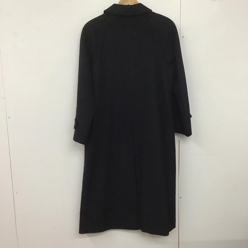 バーバリーズ BURBERRYS コート コート一般 ロングコート カラージャケット アウター 無地 黒 / ブラック /  レディース USED 古着 中古 10143614