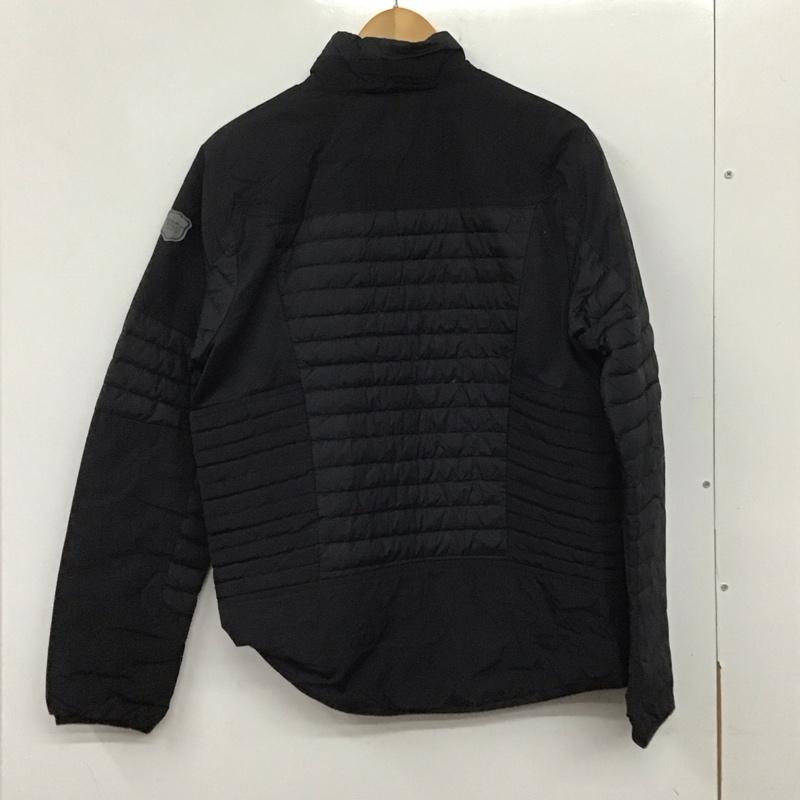 エディーバウアー Eddie Bauer ジャケット、上着 ダウンジャケット 1116857DWR-RDS スタンドカラー S ロゴ、文字 黒 / ブラック /  メンズ USED 古着 中古 10140249
