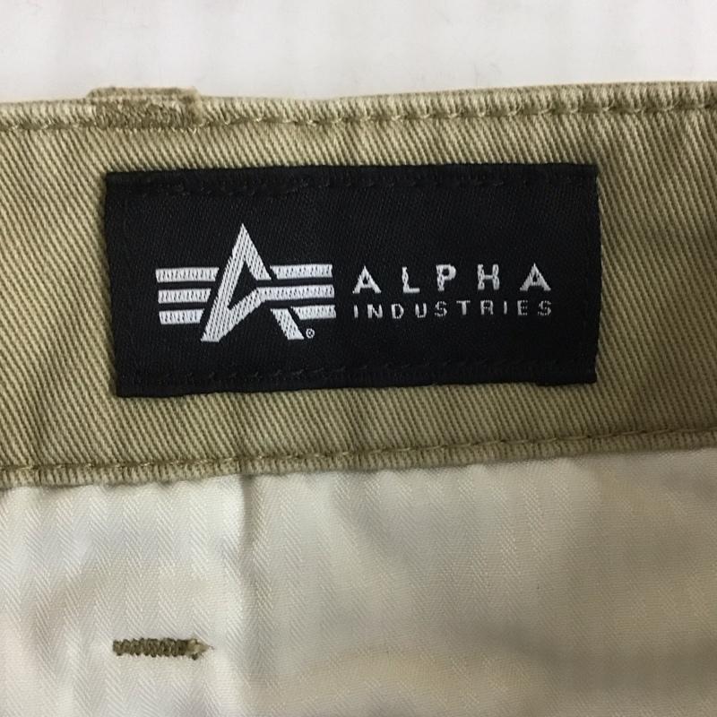 アルファインダストリー Alpha Industries パンツ チノパン チノパン ワイドパンツ カジュアルパンツ ストレートパンツ XL 無地 ベージュ / ベージュ /  メンズ USED 古着 中古 10107202