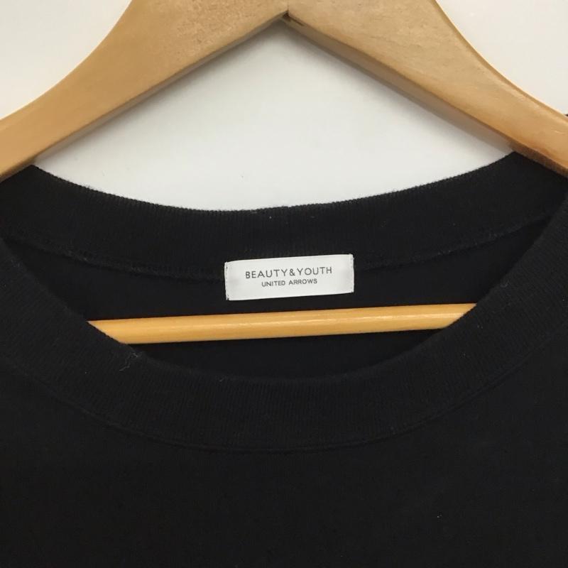 ビューティアンドユースユナイテッドアローズ BEAUTY&YOUTH UNITED ARROWS ワンピース ロングスカート 半袖ロングワンピース スウェットワンピース クルーネック 無地 黒 / ブラック /  レディース USED 古着 中古 10147113
