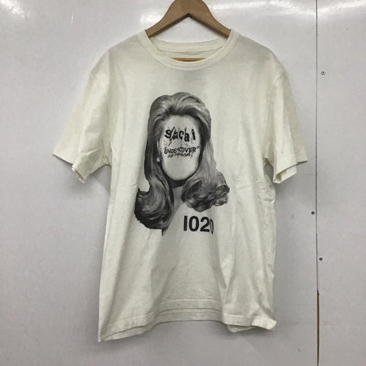 サカイ Sacai Tシャツ 半袖 17-03785/uct9818-2 UNDERCOVER コラボ プリントTシャツ 3 プリント 白 / ホワイト /  メンズ USED 古着 中古 10148022